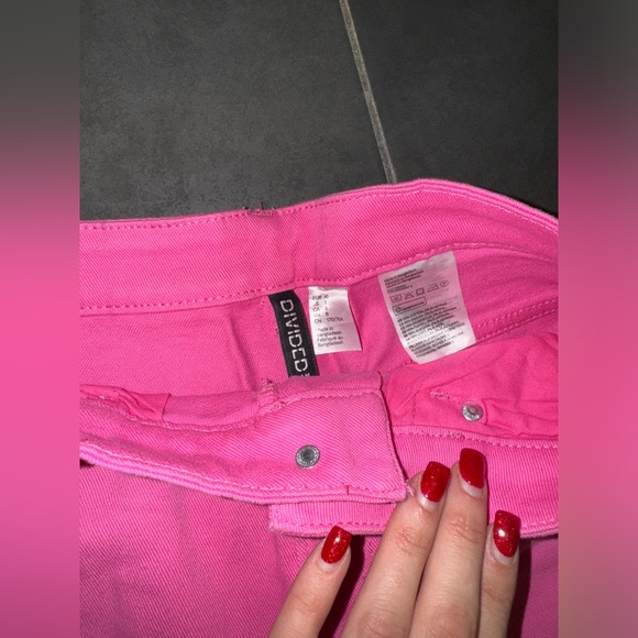 Pink High Rise Jeans - Picture 2 of 4